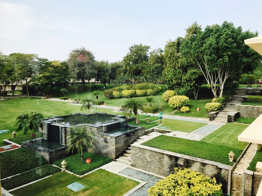 Lawn at Trident-udaipu
