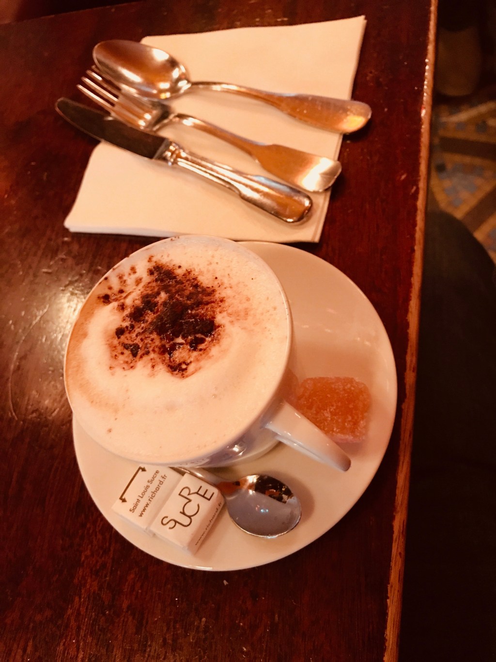 Cappuccino in Paris