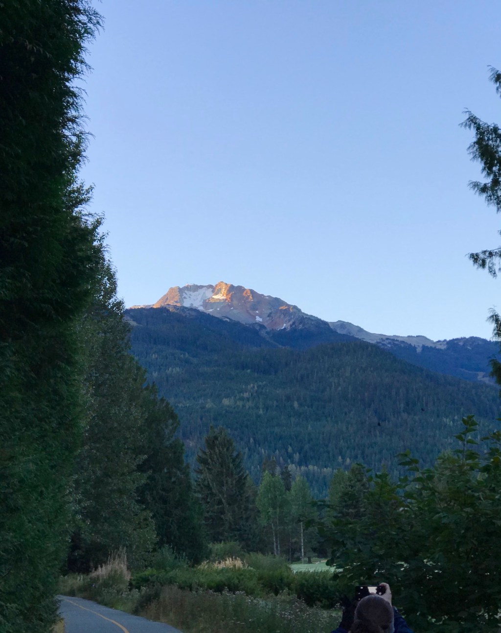 A peak during the morning&nbsp;run