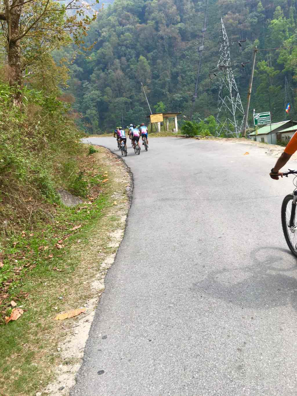 Towards the Mountains.