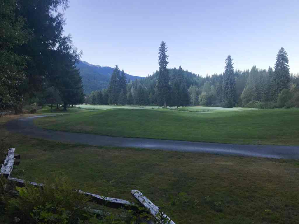 Golf course – From todays&nbsp;run