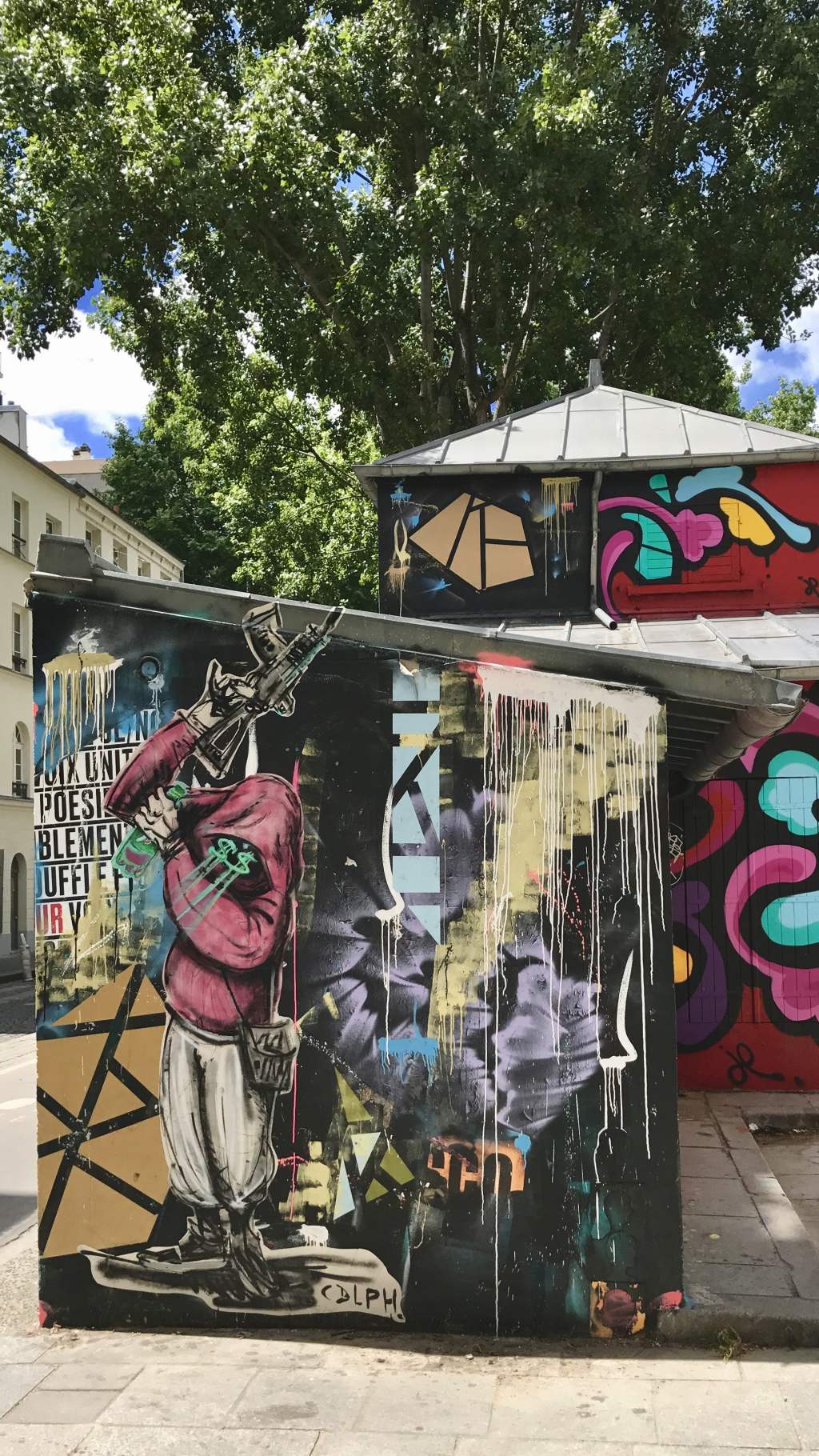 Graffiti in Paris