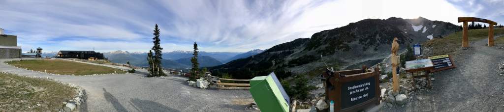 Pano from Blackcomb