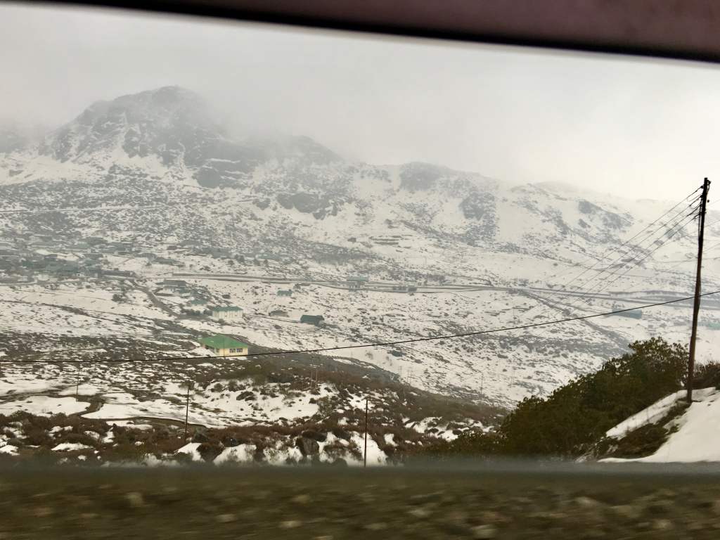 Driving through peaks!