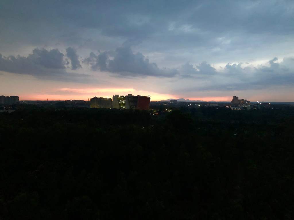 Sunset from the&nbsp;Balcony