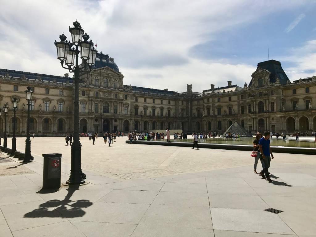 Above Louvre