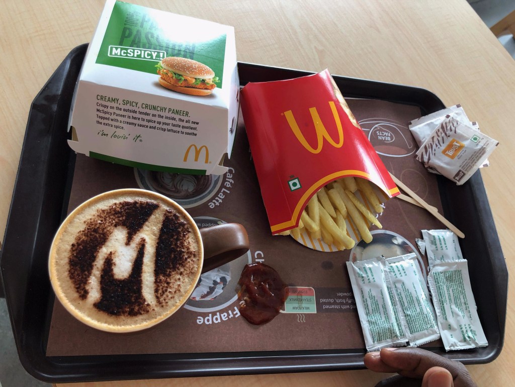 Lunch at McD