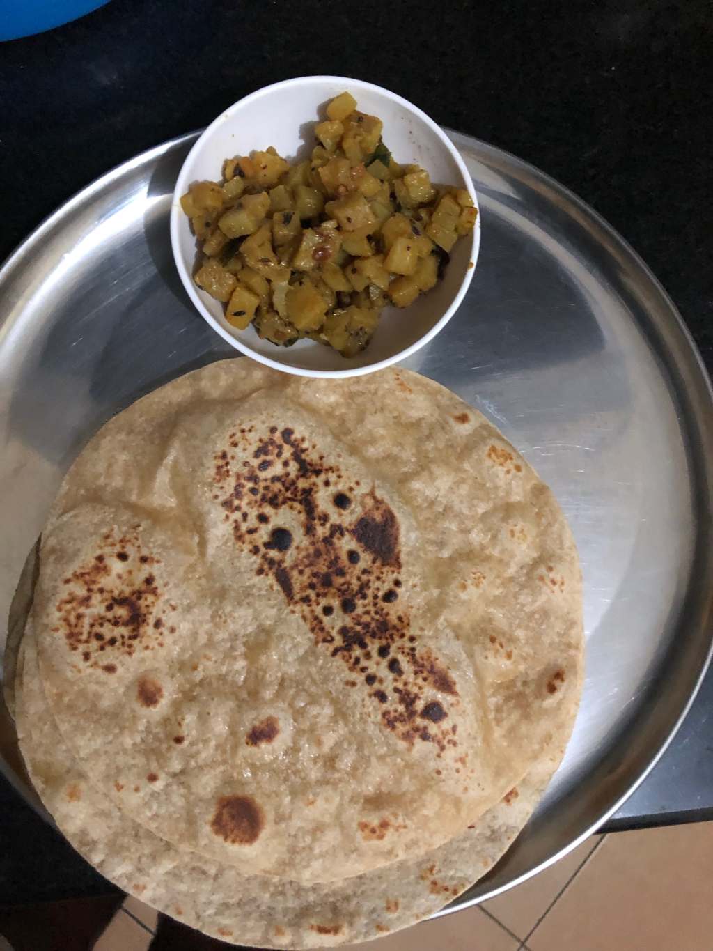 Roti with Potato&nbsp;fry