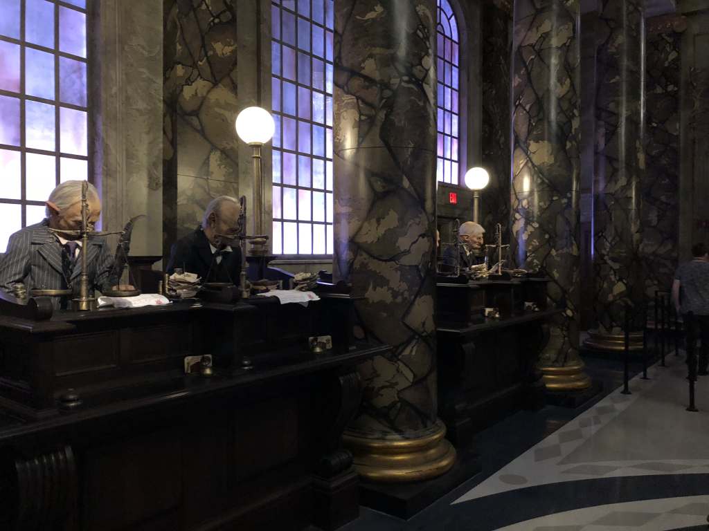Closer inside Gringotts