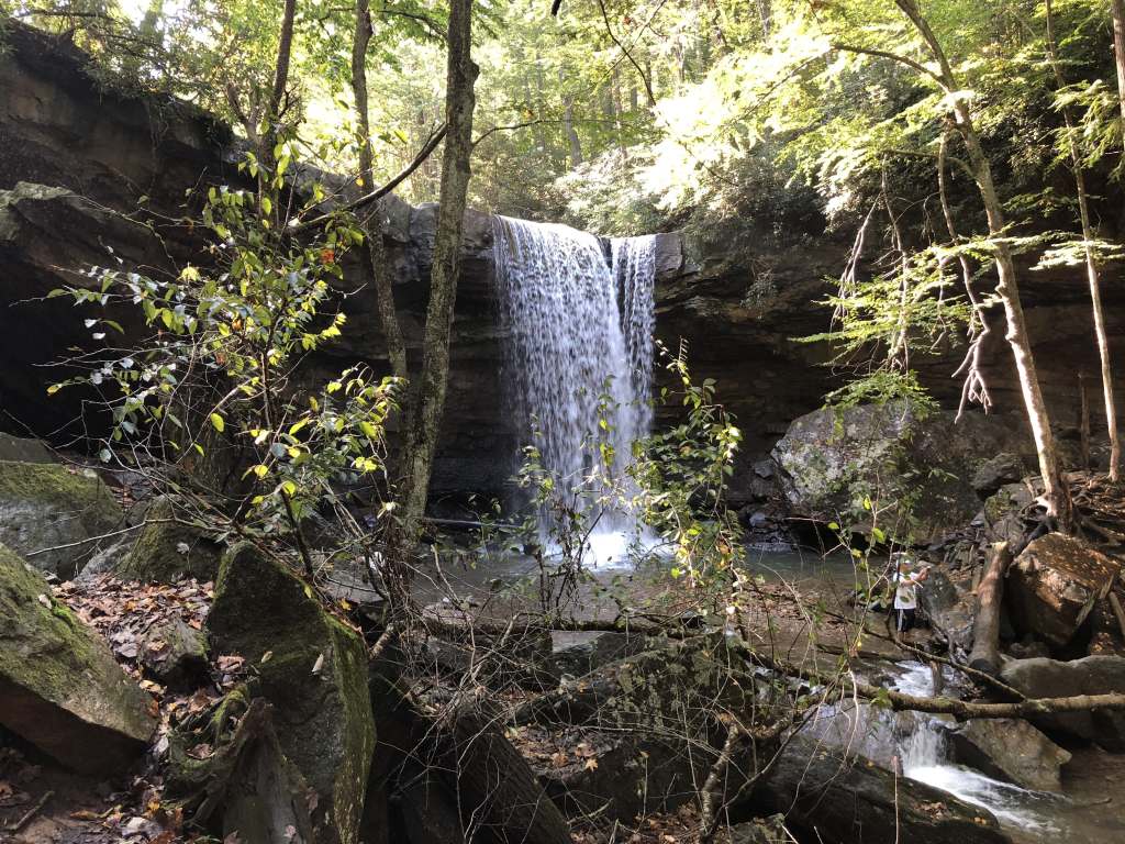 Cucumber falls closer