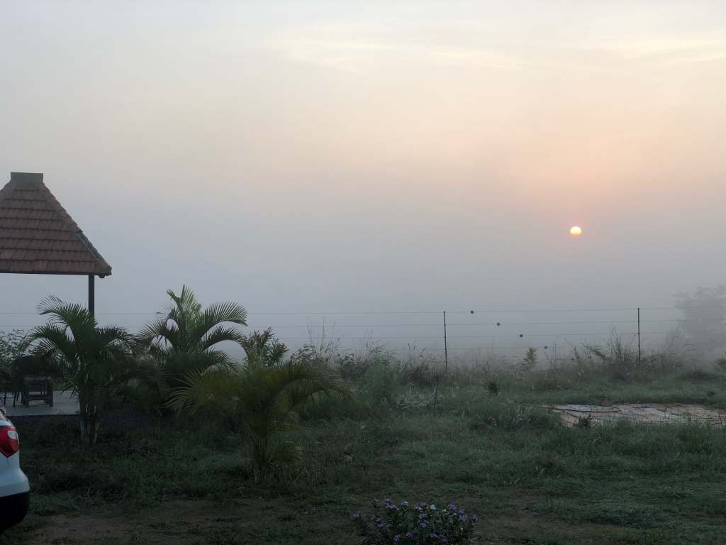 Sunrise at the&nbsp;farm