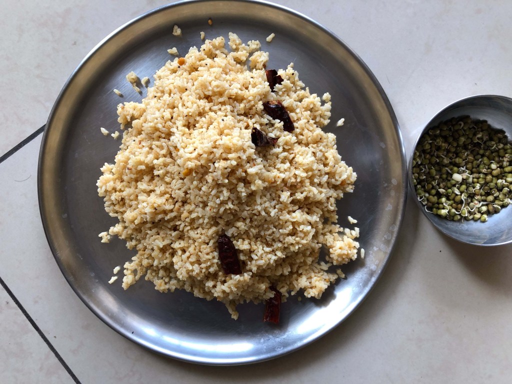 Tomato rice and&nbsp;Sprouts