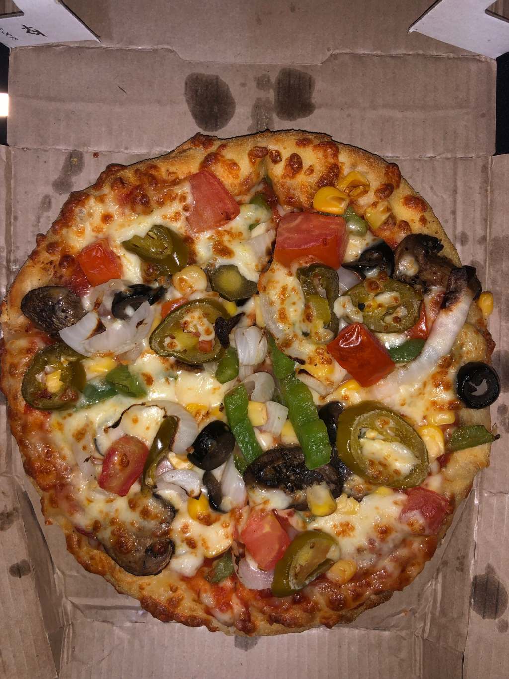 Fresh Veggie pizza