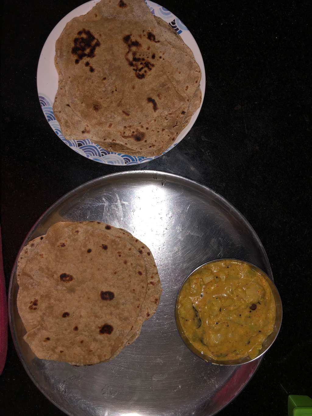 Roti and Kootu