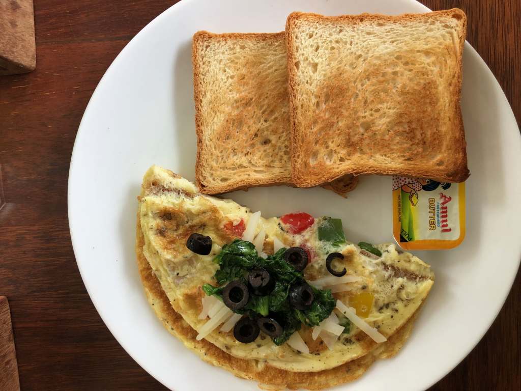 English breakfast on a&nbsp;ride