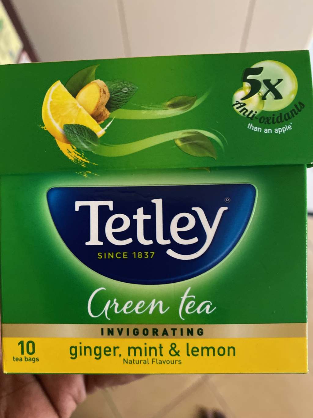 Trying Green Tea!
