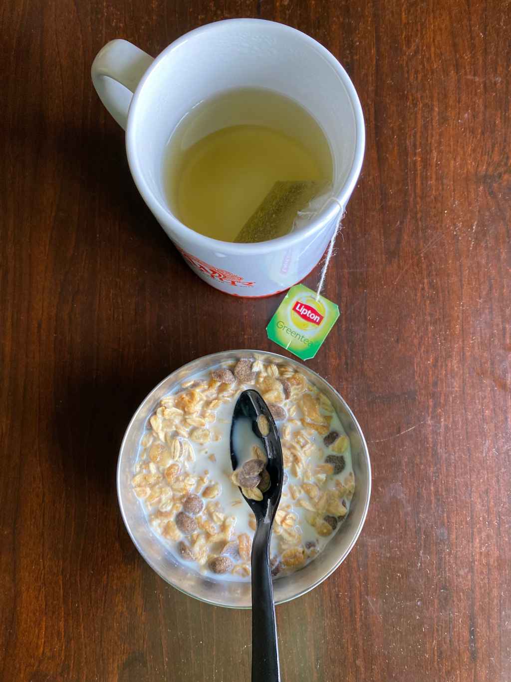Muesli and Lemon&nbsp;Tea!