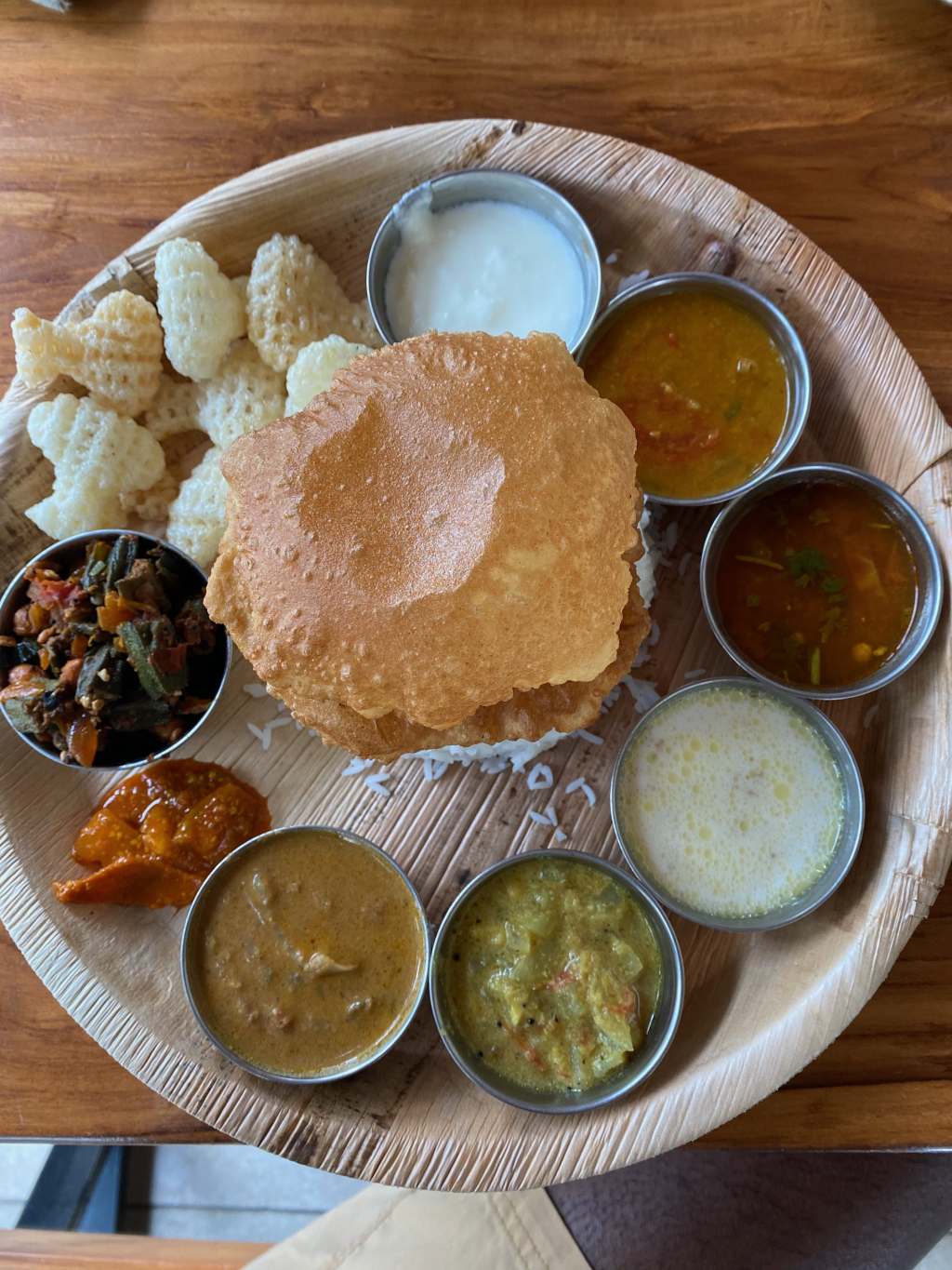 North Indian Meals&nbsp;Thali