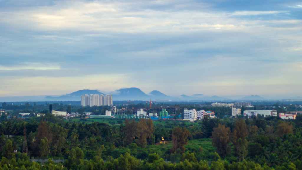 Nandi Hills from the&nbsp;Balcony