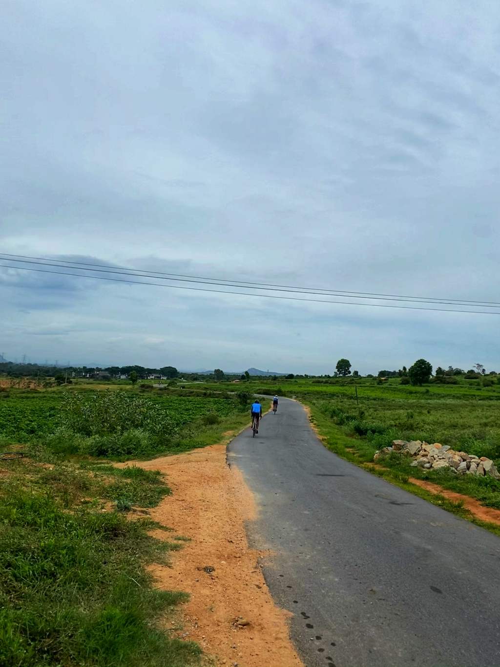 Riding through country&nbsp;roads