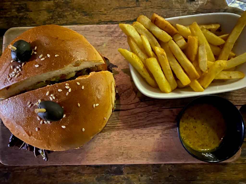 RedBean Patty Burger.