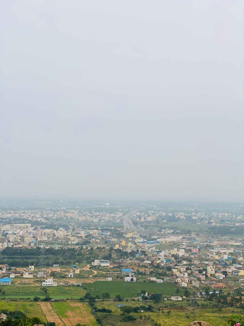 Kolar from Antharagange&nbsp;hill.