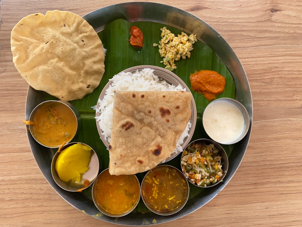 South Indian Meals.