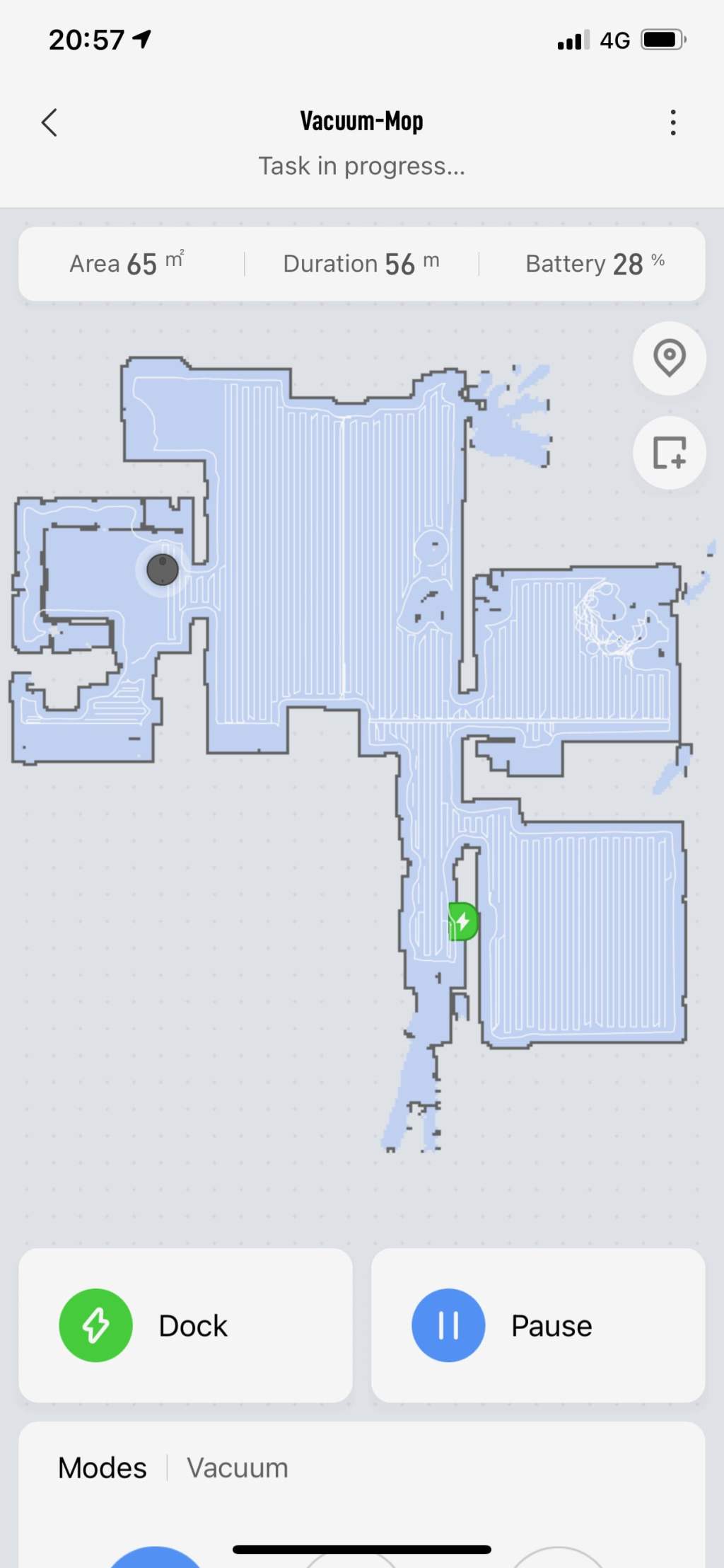 Robot Cleaning in Progress….