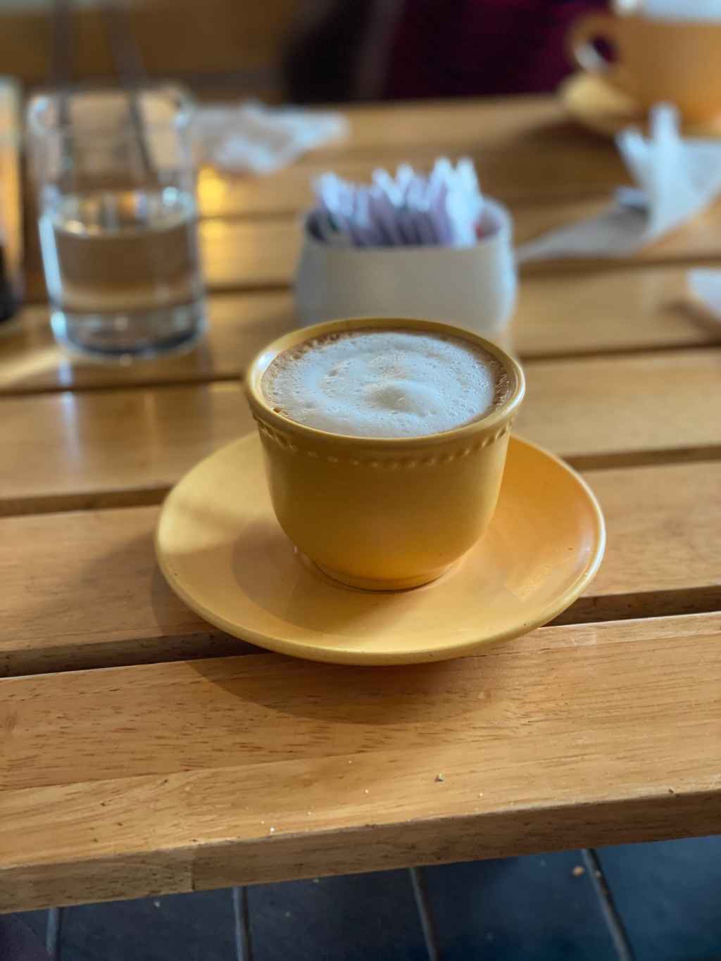 Extra foam cappuccino