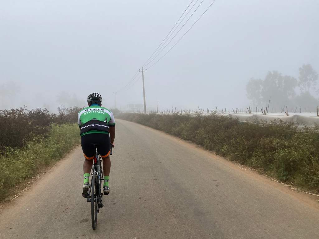Morning Ride through the&nbsp;Mist