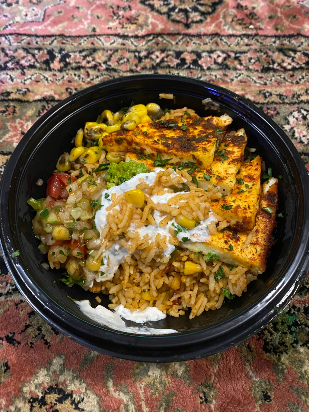 Mexican rice bowl