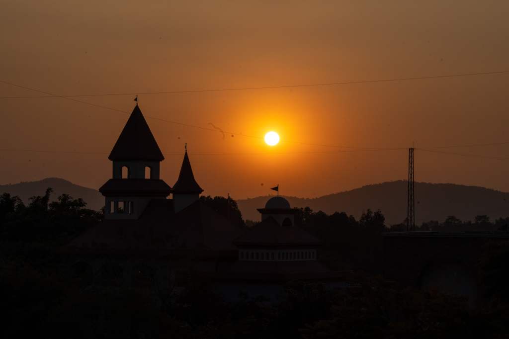 Sunset at Wonderla