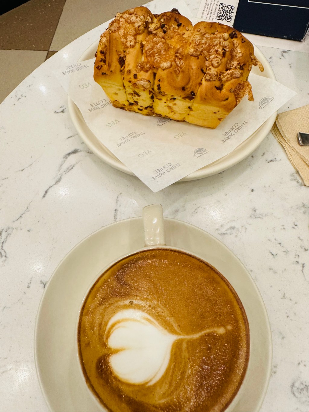 Cappuccino and a Garlic&nbsp;Pullover