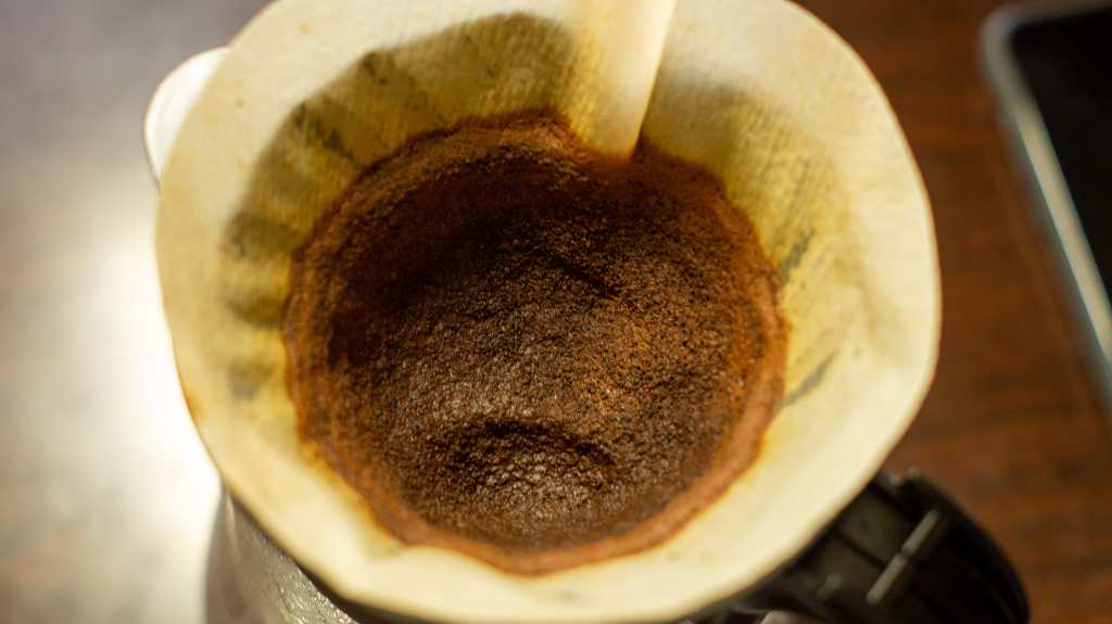 After a pour&nbsp;over