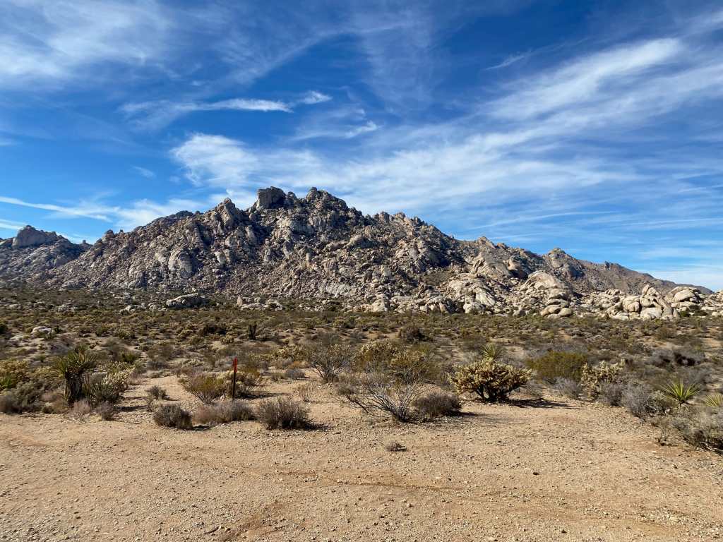 Driving through Mojave