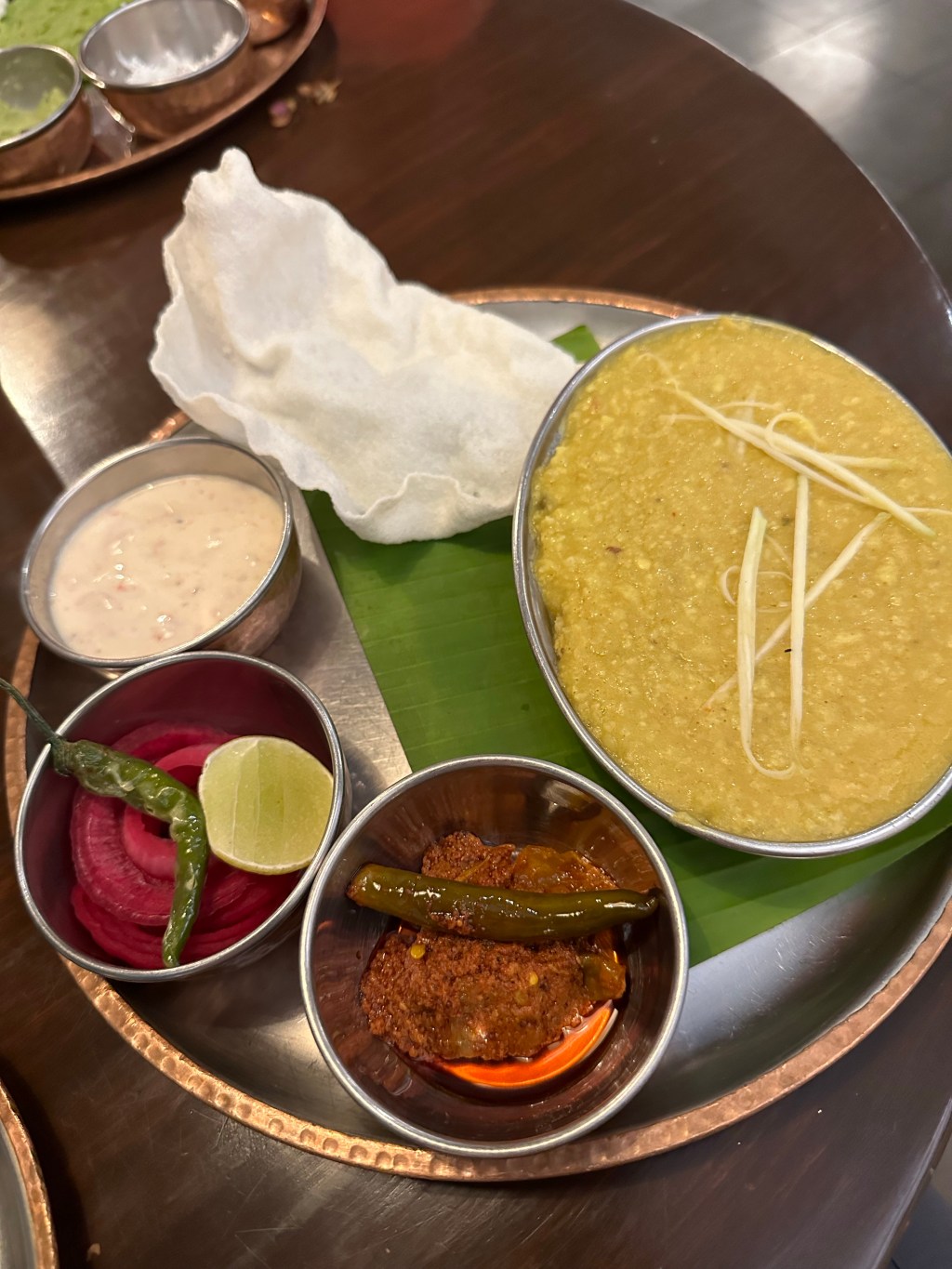 Moong dal and mango millet&nbsp;khichdi